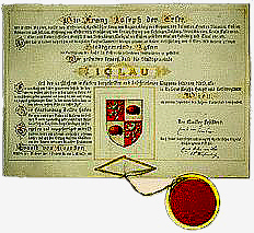 Urk Iglau v. Kaiser Franz Josef.I