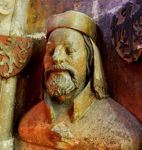 Karl IV.: Büste im Prager Veitsdom, aus dem 14. Jahrhundert.